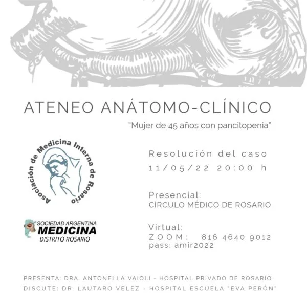 Mujer de 45 años con pancitopenia